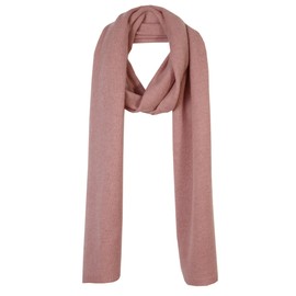 Bovari 100% Cashmere Scarf – Women and Men – Knitted Scarf in Premium Quality – Cuddly Soft and Warm, taupe