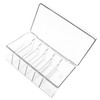 Caja Acrílica Con Tapa Para Pestañas Y Escritorio Multifuncional