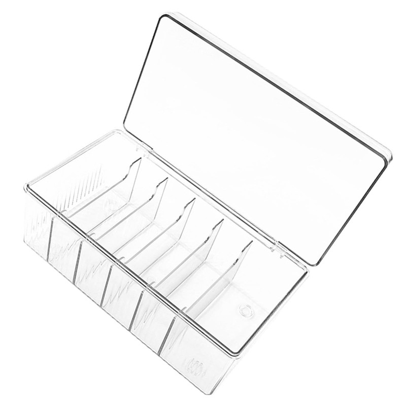 Caja Acrílica Con Tapa Para Pestañas Y Escritorio Multifuncional