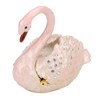 Jewelry Box Swan Design Sturdy Durable Zinc Alloy Multi Purposes