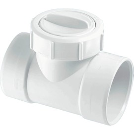 McAlpine 50mm 2" Solvent Weld in-Line Horizontal Non-Return Valve Code: Z28M-NRVS