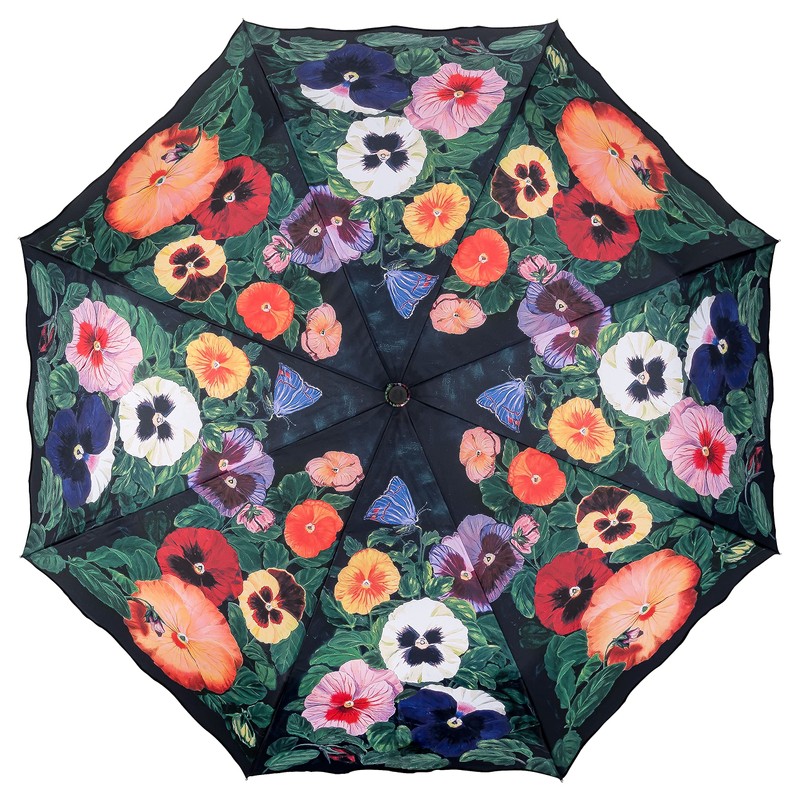 VON LILIENFELD® Folding Pocket Umbrella Automatic Lightweight auto open Telescopic