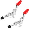 Quick Release Set, Toggle Tensioner, Push Pull Toggle Clamp, Horizontal Tensioner, Toggle Clamp, Non-Slip Vertical Clamp, Quick Release Tool, for Machine Operation, Carpentry, Welding (2 Pieces)