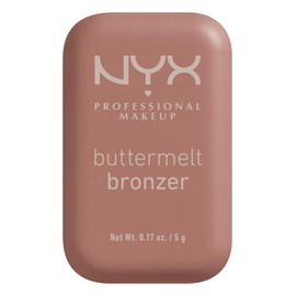 NYX PROFESSIONAL MAKEUP Matte Buttermelt Bronzer, Longwear Face Makeup with Up to 12 Hours of Wear, Vegan Formula - Deserve Butta (Light Medium Cool)