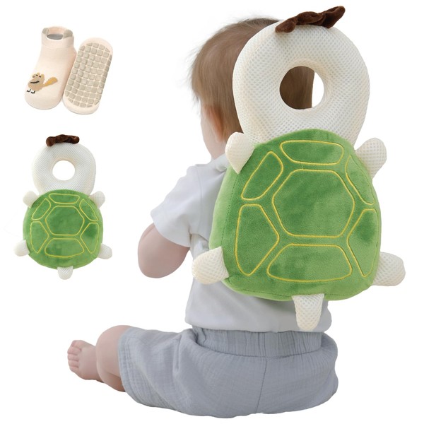 Baby Head Protector Backpack with Safety, Toddler Adjustable Head Protection