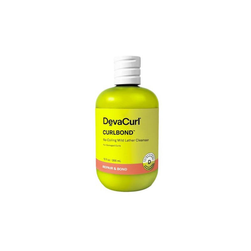 DevaCurl CurlBond Re-Coiling Mild Lather Cleanser, 12 fl. oz.