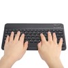 Russian 10.1" Slim Ultra Wide Wireless 80‑key Keyboard Bluetooth 3.0