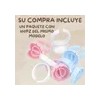 Anillo Para Pegamento Pestañas Soporte Ajustable Set F