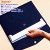 LAISIZHU PU Leather A4 File Folder, 13.0 x 9.6 inches