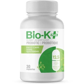 Bio-K+ Daily Care Probiotic 12.5 Billion, 30 Capsules, 30 Capsules