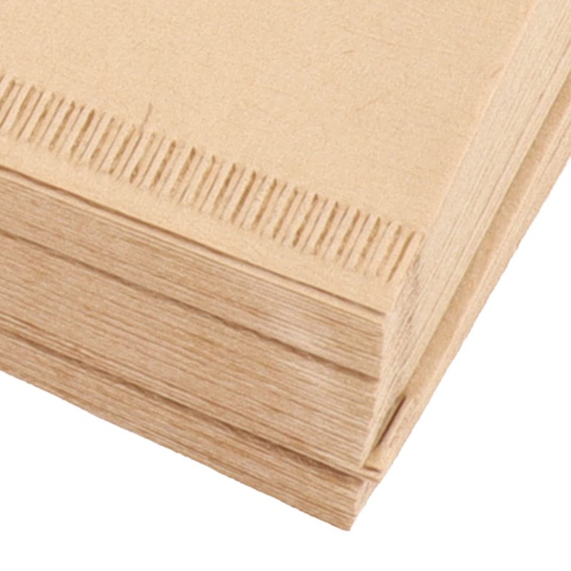 Filter Paper, Disposable, Dust Reduction, Coffee Filter Paper, 100 Pieces,