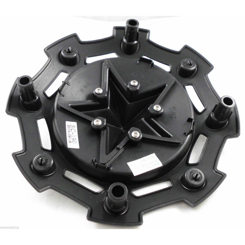 KMC XD Rockstar II Black Wheel Center Cap SC-190 New