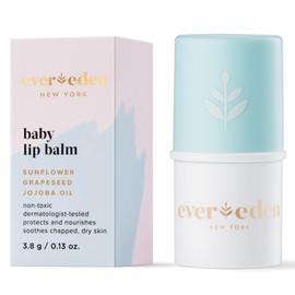 Evereden Baby Lip Balm, 0.14 oz | Clean Baby Care | Non-toxic and Fragrance Free Skincare