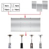 Upgraded Patio Heater Reflector Shield (3 Panels), 15" Height Heat