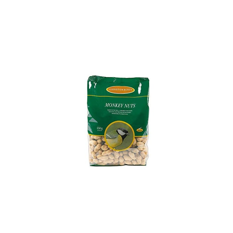 Johnston & Jeff Monkey Nuts In Shell 650g