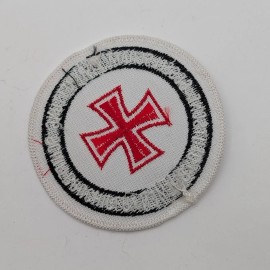 Unbranded German DGzRS Bremen Lifeboat Rescue Service Patch - Red Cross Emblem Sew On