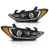 CNNELL Headlights Assembly Pair Compatible with Hyundai Elantra 2017-2018 Passenger