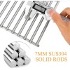 For Charbroil 16 15/16" SS304 Stainless Steel Grates Replacement for