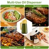 AYHUDFEK 2 in 1 Oil Dispenser and Oil Sprayer, Light-Blocking