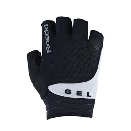 Roeckl Itamos 2 Cycling Gloves Short Black/White 2024: Size: 7