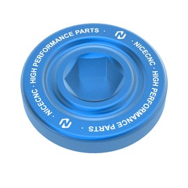 NICECNC Blue Oil Filler Drain Plug, Compatible with Yamaha Raptor 700 2006-2008, 2013-2024, Raptor 700 SE 2007-2012, Raptor 700R SE 2013-2024, See Features