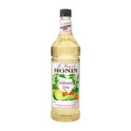 Monin Habanero Lime Syrup 338 Fl Oz Gluten Free Tart Sweet Spicy Flavor