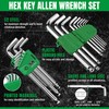 SK 9-Piece Allen Wrench Set, Hex Key Set, SAE Ball