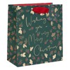 Glick Xmas Gift Bag Berries Holly Medium – Traditional Luxury