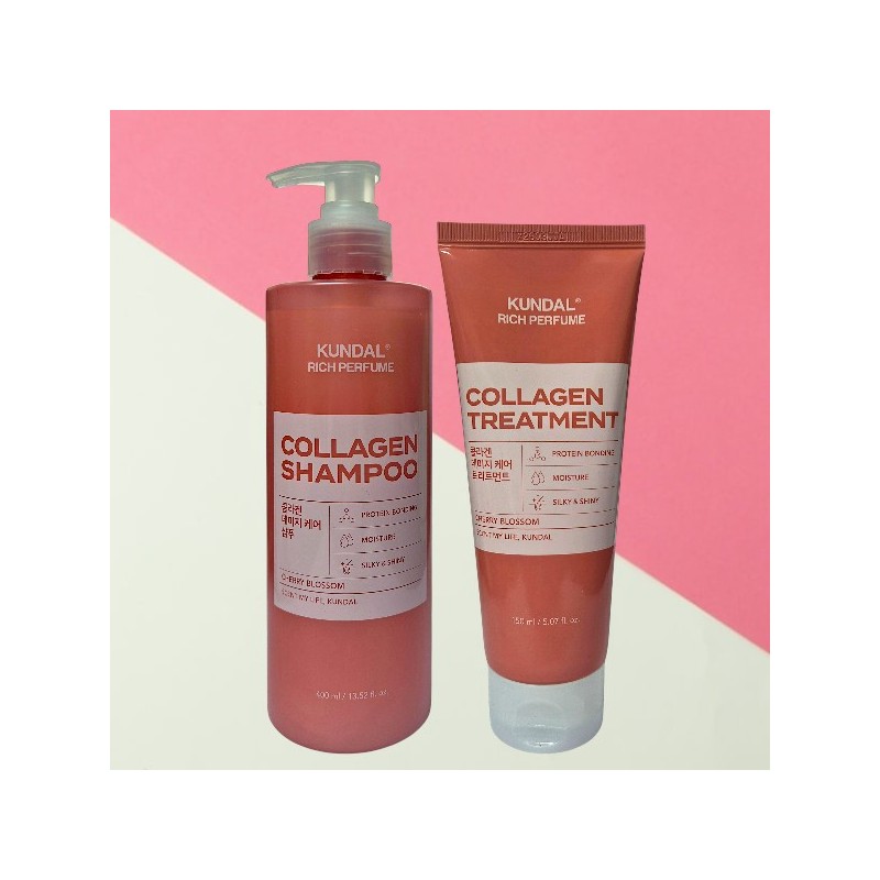 Kundal Collagen Damage Care Shampoo 400ml / 쿤달 콜라겐 데미지
