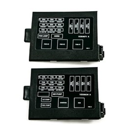 KDFUHRUI Engine Fuse Box Panel Covers & Decals fit for Camaro Firebird LS1 1998-2002, HT12176310-2