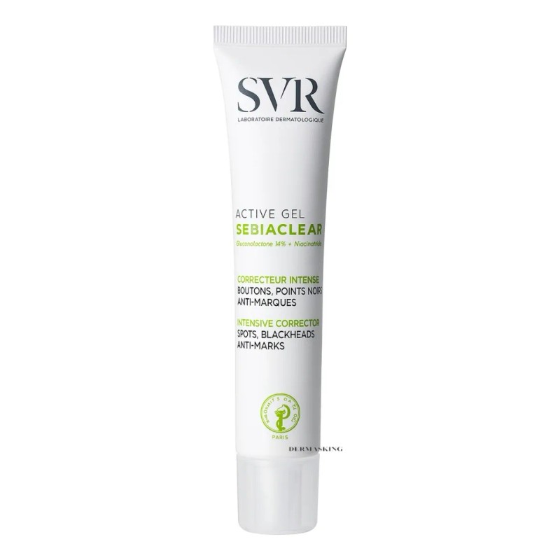 Svr Sebiaclear Active Gel Corrector Intensivo 40ml Grasa Día Noche