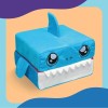 Kid Cubes by Pillow Cube FINN Blue Shark Toddler Nap