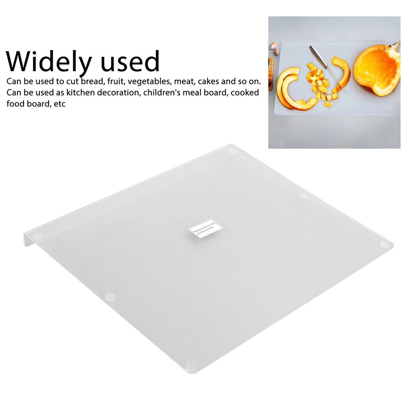 Acrylic Cutting Board Transparent Cooking Chopping Board Non Slip Clear