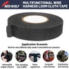 RED WOLF Wire Harness Cloth Electrical Tape for Automotive Engine