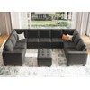 Belffin Velvet Single Seat Module for Modular Sectional Sofa Couch