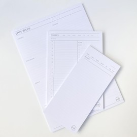 Productivity Notepad Collection (Set of 3 Planners) - Wildfire Co. Design | Designed and made in Australia