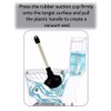 Powerful Sink Plunger Heavy Duty Sink Unblocker Plumbing Tools with