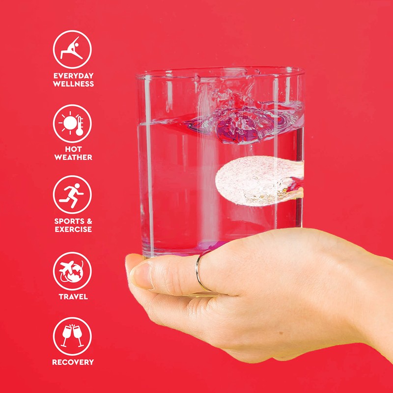 O.R.S Hydration Tablets with Electrolytes, Vegan, Gluten and Lactose Free