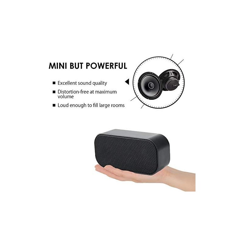 AUELEK Mini USB Computer Speaker Stereo Sound for Desktop, Laptop,