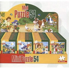 D-Toys - Mini Jigsaw Puzzle Assortment - Fairytales - (DT60471)