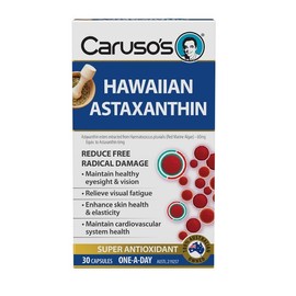Caruso’s Natural Health Caruso's Hawaiian Astaxanthin One A Day Cap X 30
