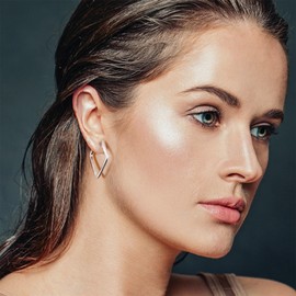 ALEXCRAFT Hoop Earrings 925 Silver for Women Earrings Small Huggie Hypoallergenic Earrings, Sterling Silver