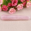 FTVOGUE Massage Stone Rose Quartz Crystal Face Massage Stone Smooth