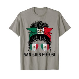 San Luis Potosi Mexico Pride Mexican Flag State T-Shirt