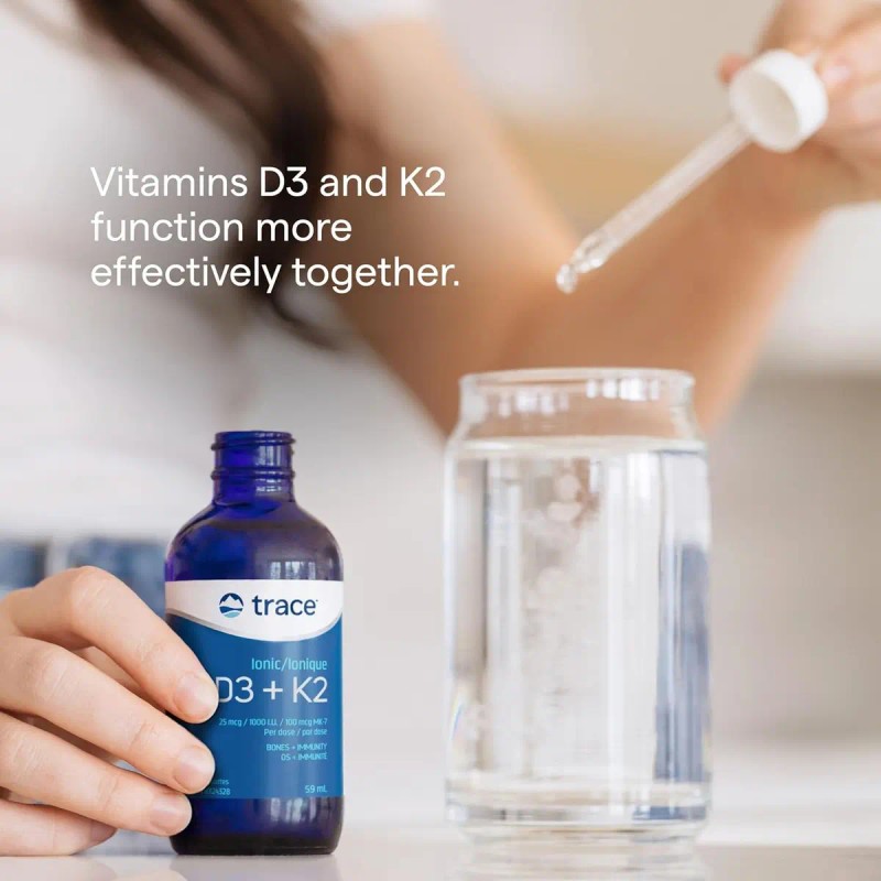 Vitamina Trace Minerals Gotero 59ml Huesos Corazón Inmunidad