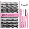 DEFSAP DEFSAP DIY Eyelash Extension Kit, 240pcs lash Extension Kit