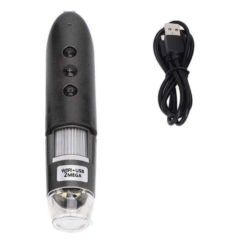 200X Magnification Skin Hair Scalp Detector 2MP Wifi USB High