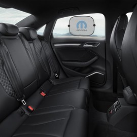 iPick Image for Dodge Super-Bee Logo Car Side Window Mesh Sun Shades for Baby Children UV Protection, 2 Pack