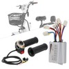 24V 500W Brush Controller with LCD Display Electric Quantity Throttle