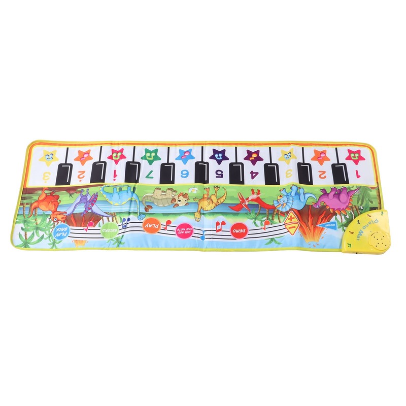 Baby Piano Keyboard Mat Improve Coordination Folding Educational Baby Musical